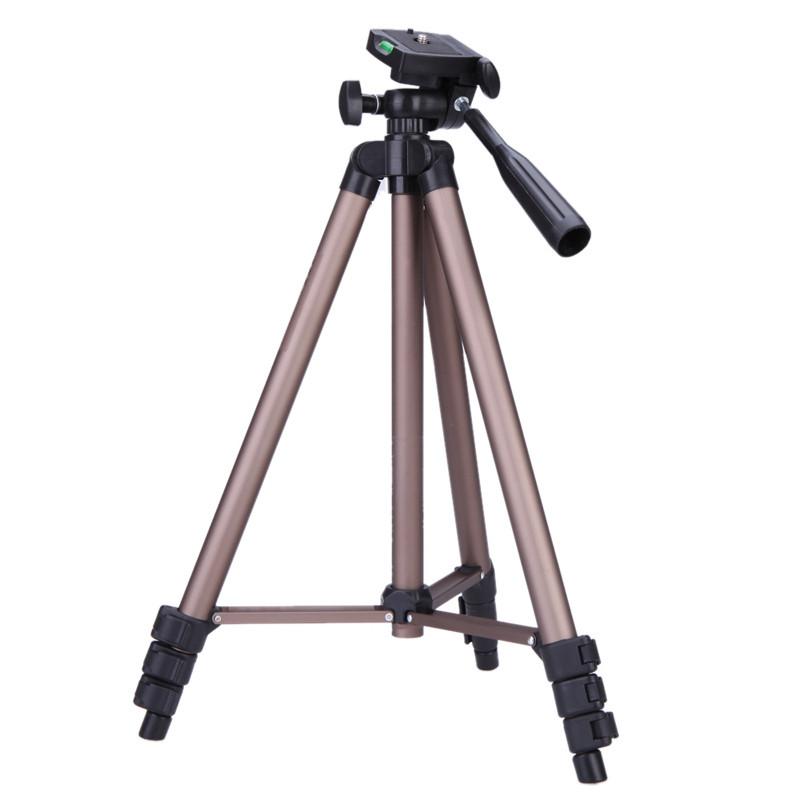 Weifeng WT3130 Protable Lightweight Aluminum Camera Tripod with Rocker Arm Carry Bag for Canon Nikon Sony DSLR Camera Camcorder - Zodeys