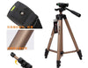 Weifeng WT3130 Protable Lightweight Aluminum Camera Tripod with Rocker Arm Carry Bag for Canon Nikon Sony DSLR Camera Camcorder - Zodeys