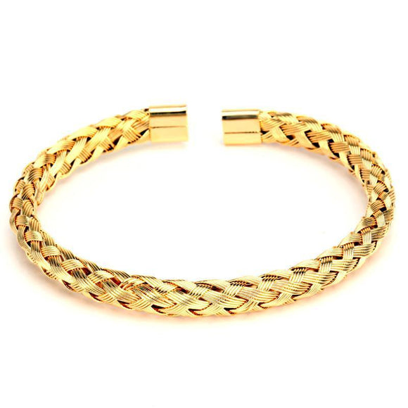 Premium Twisted Wire Titanium Steel Bracelet - Zodeys