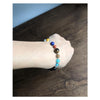 Nine Planet Guardian Star Natural Stone Bead Bracelet