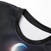 Men Printed Christmas Deer Long Sleeve Loose Blouse Casual Top - Zodeys