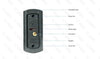 7" Doorbell Intercom & Video Camera System - Zodeys