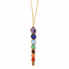 Chakra Balancing Beaded Water Drop Necklace - Zodeys
