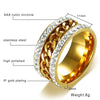 Gold Retriever Barbed Wire Rhinestone Rhing - Zodeys