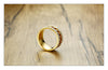 Gold Retriever Barbed Wire Rhinestone Rhing - Zodeys