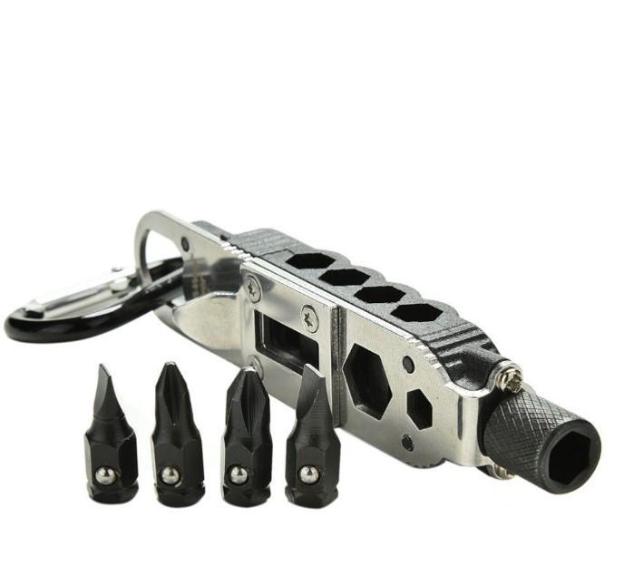 EDC Survival Gear With LED Light Multi-Tool Outdoor Tools - Zodeys