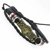Veneno Zodiac Sign Leather Bracelet - Zodeys