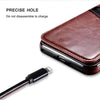 Vertical Flip Card Holder Leather Case For iPhone - Zodeys