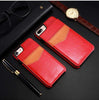Vertical Flip Card Holder Leather Case For iPhone - Zodeys
