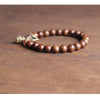 Tibetan Nanmu Wood Mala Beads Bracelet - Zodeys