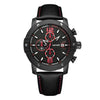 Men's Army Leather Sports Watch - Zodeys