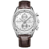 Men's Chronograph Leather Quartz Watch - Zodeys