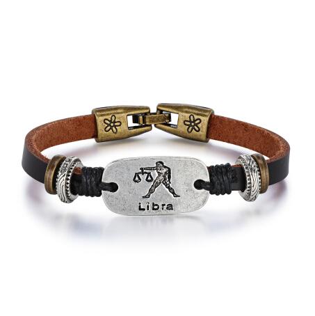 Zodiac Empire Leather Bracelet - Zodeys