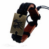 Tibetan Weaved Leather Rope Zodiac Bracelet - Zodeys