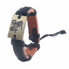 Tibetan Weaved Leather Rope Zodiac Bracelet - Zodeys