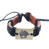 Tibetan Weaved Leather Rope Zodiac Bracelet - Zodeys