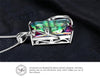 16ct Rainbow Fire Mystic Topaz Silver Necklace - Zodeys