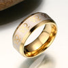 Female Couple Premium Steel Ring - Zodeys