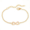 Cuban Link Chain Infinity Bracelet - Zodeys