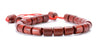 Handmade Red Sandalwood Beads Adjustable Mala Rope Bracelet - Zodeys