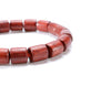 Handmade Red Sandalwood Beads Adjustable Mala Rope Bracelet - Zodeys