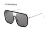 Clear Pink Oversized Square Sunglasses - Zodeys