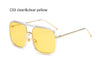Clear Pink Oversized Square Sunglasses - Zodeys