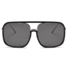 Clear Pink Oversized Square Sunglasses - Zodeys