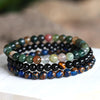 Fumatore Black Hematite Stone Beaded Bracelet - Zodeys