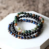 Fumatore Black Hematite Stone Beaded Bracelet - Zodeys