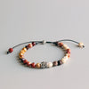 Carved Natural Stone Beaded Bracelet - Zodeys