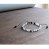 Chinese Ink Om Mani Padme Mala Beads Bracelet - Zodeys