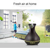 400ml Wood Grain Aroma Essential Oil Diffuser Ultrasonic Air Humidifier - Zodeys