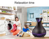 400ml Wood Grain Aroma Essential Oil Diffuser Ultrasonic Air Humidifier - Zodeys