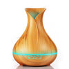 400ml Wood Grain Aroma Essential Oil Diffuser Ultrasonic Air Humidifier - Zodeys
