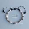 Chinese Ink Om Mani Padme Mala Beads Bracelet - Zodeys