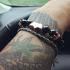 Semi-Precious Stone Vampire Beaded Bracelet