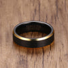 Egyptian Sands Matte Finished Brushed Tungsten Band - Zodeys