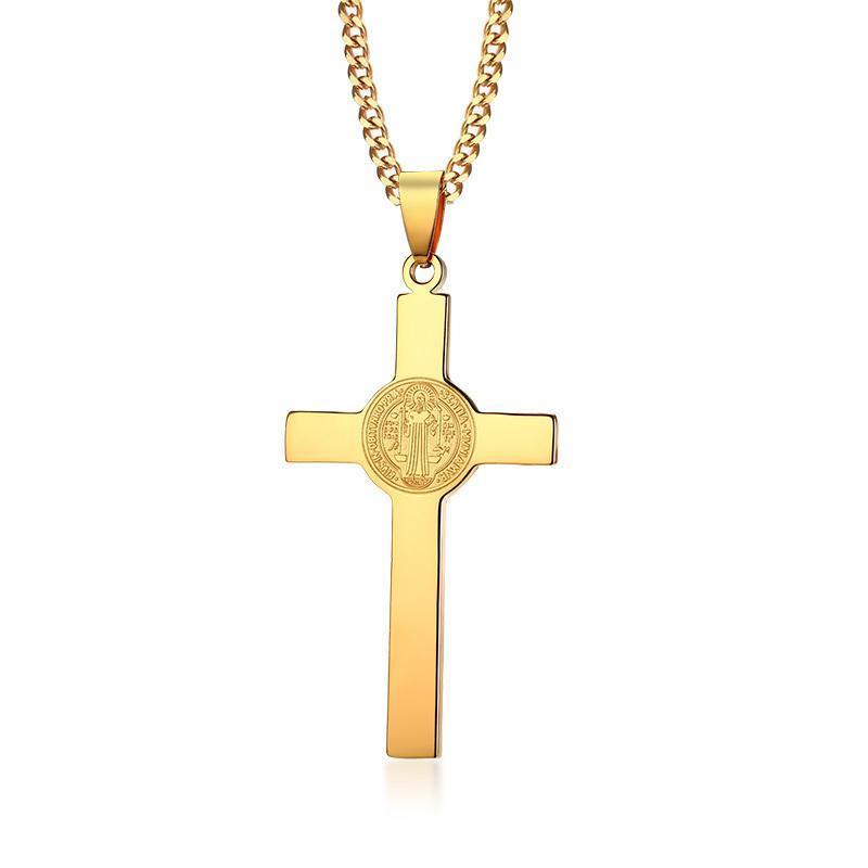 Sancti Spíritus Cross Necklace