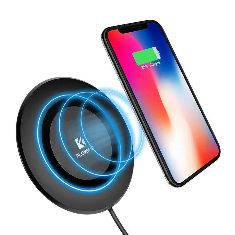 Qi Wireless Charging Dock Pad For iPhone & Samsung - Zodeys