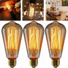 3 Pieces - Edison Bulbs 60W  Filament 220V - Zodeys