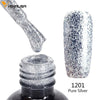 Venalisa 12ml 12 color supper diamond shining glitter sequin starry platinum paint gel - Zodeys