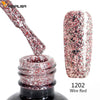 Venalisa 12ml 12 color supper diamond shining glitter sequin starry platinum paint gel - Zodeys