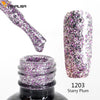 Venalisa 12ml 12 color supper diamond shining glitter sequin starry platinum paint gel - Zodeys