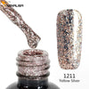 Venalisa 12ml 12 color supper diamond shining glitter sequin starry platinum paint gel - Zodeys