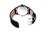 Relojio Large Dial Leather Watch