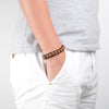 Black Yak Bone & Wenge Wood Beaded Bracelet - Zodeys