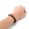 Black Yak Bone & Wenge Wood Beaded Bracelet - Zodeys