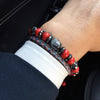 Taiwan Cinnabar Stone Beaded Buddha Bracelet - Zodeys