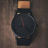 Relojio Large Dial Leather Watch